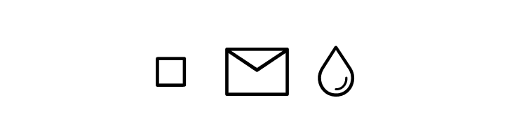 Aristotelica Icons ExtraLight  Free Fonts Download