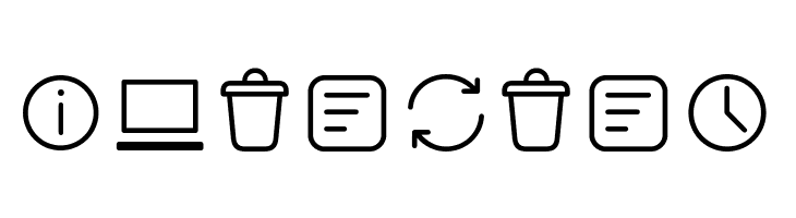 Aristotelica Icons ExtraLight  Free Fonts Download