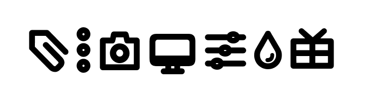 Aristotelica Icons DemiBold  Free Fonts Download