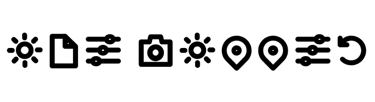 Aristotelica Icons DemiBold  Free Fonts Download