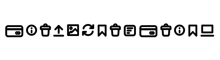 Aristotelica Icons DemiBold  Free Fonts Download