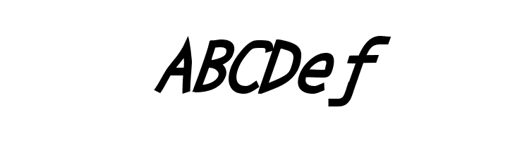 Abscissa Bold Italic  Free Fonts Download
