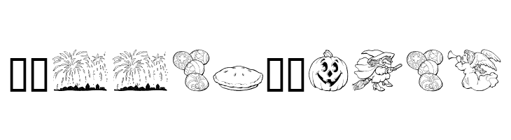 GE Holiday Sampler  Free Fonts Download