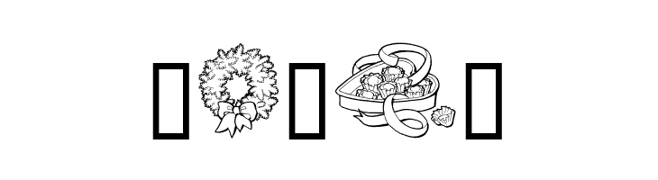 GE Holiday Sampler  Free Fonts Download