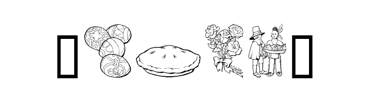 GE Holiday Sampler  Free Fonts Download