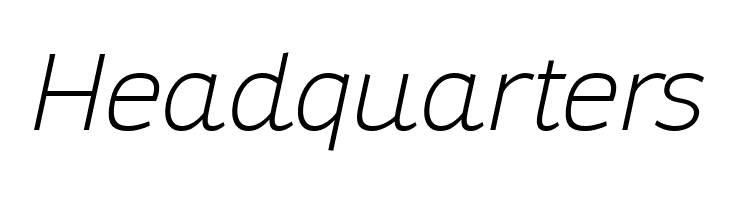 Altair Thin Italic  Free Fonts Download