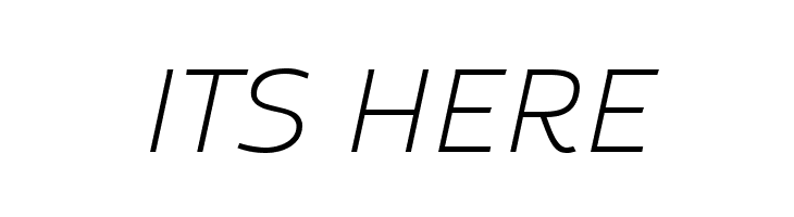 Altair Thin Italic  Free Fonts Download