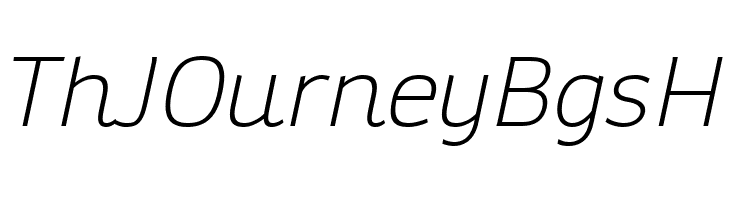 Altair Thin Italic  Free Fonts Download