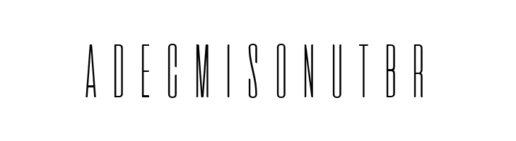 Aliens & cows Thin  Free Fonts Download