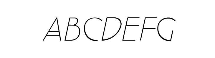 Cocotte UltraLight Italic  Free Fonts Download