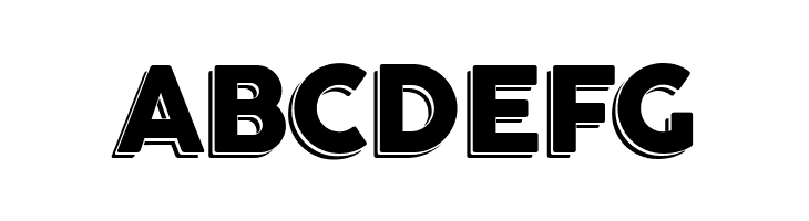 Cocogoose Pro Outlined  Free Fonts Download