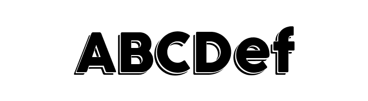 Cocogoose Pro Outlined  Free Fonts Download