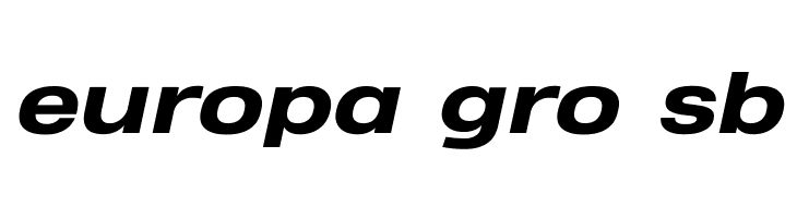 Heading Pro Wide Trial ExtraBold Italic  Free Fonts Download