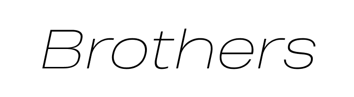 Heading Pro Wide Trial Thin Italic  Free Fonts Download