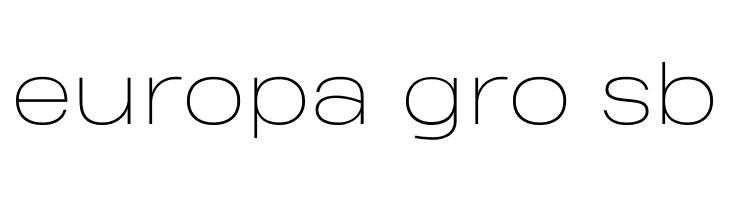 Heading Pro Wide Trial Thin  Free Fonts Download