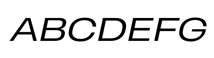 Heading Pro Wide Trial Book Italic  Free Fonts Download