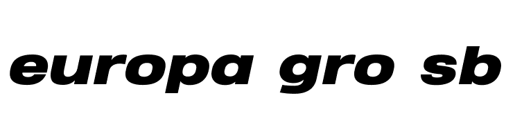 Heading Pro Wide Trial Heavy Italic  Free Fonts Download