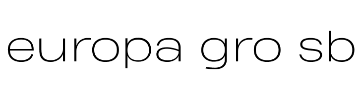 Heading Pro Wide Trial ExtraLight  Free Fonts Download