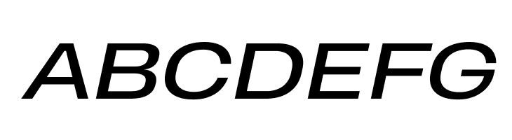 Heading Pro Wide Trial Italic  Free Fonts Download