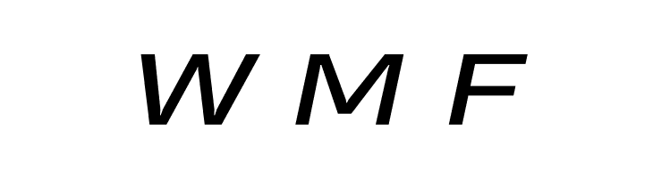 Heading Pro Wide Trial Italic  Free Fonts Download