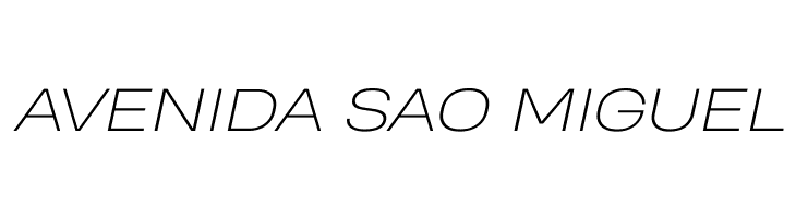 Heading Pro Wide Trial ExtraLight Italic  Free Fonts Download