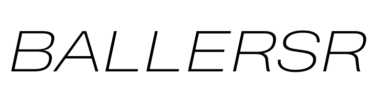 Heading Pro Wide Trial ExtraLight Italic  Free Fonts Download