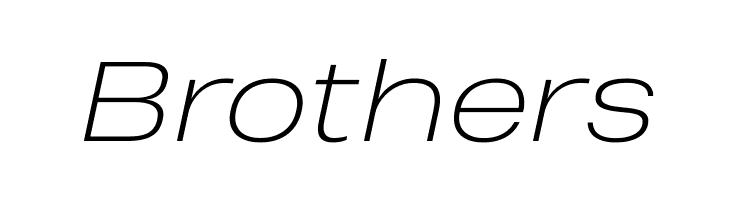 Heading Pro Wide Trial ExtraLight Italic  Free Fonts Download