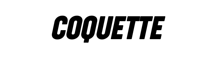 Cocogoose Compressed Trial Italic  Free Fonts Download