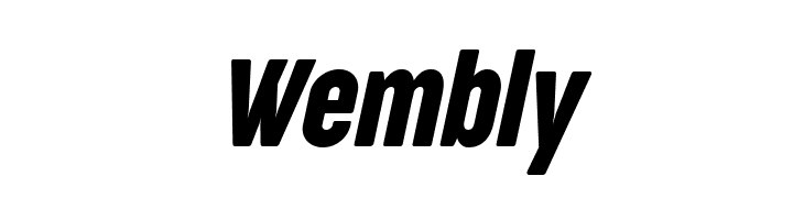 Cocogoose Compressed Trial Italic  Free Fonts Download