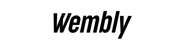 Cocogoose Compressed Trial Semilight Italic  Free Fonts Download