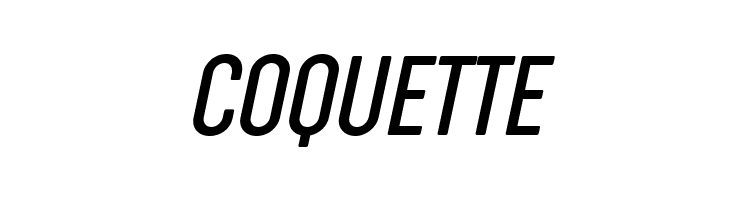 Cocogoose Compressed Trial Light Italic  Free Fonts Download