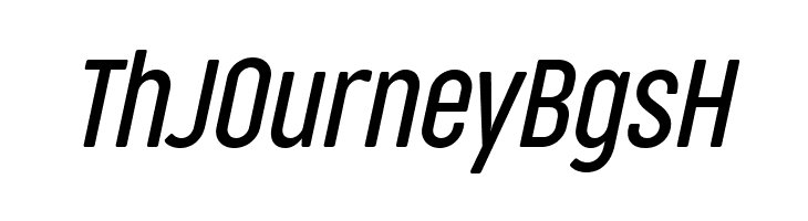Cocogoose Compressed Trial Light Italic  Free Fonts Download