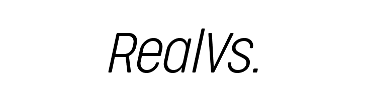 Cocogoose Condensed Trial UltraLight Italic  Free Fonts Download