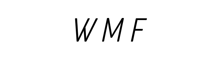 Cocogoose Condensed Trial UltraLight Italic  Free Fonts Download