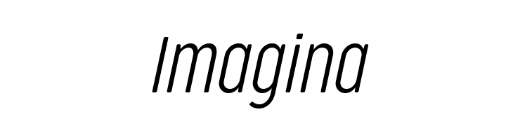 Cocogoose Compressed Trial UltraLight Italic  Free Fonts Download