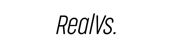 Cocogoose Compressed Trial UltraLight Italic  Free Fonts Download