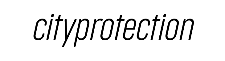 Cocogoose Compressed Trial UltraLight Italic  Free Fonts Download