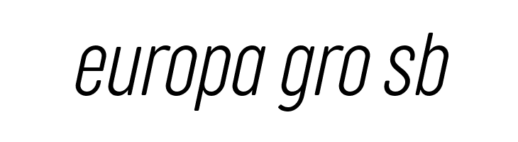 Cocogoose Compressed Trial UltraLight Italic  Free Fonts Download