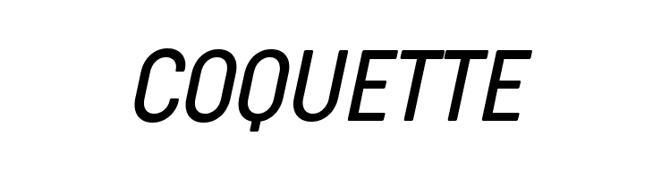 Cocogoose Condensed Trial Light Italic  Free Fonts Download