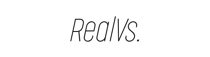 Cocogoose Compressed Trial Thin Italic  Free Fonts Download