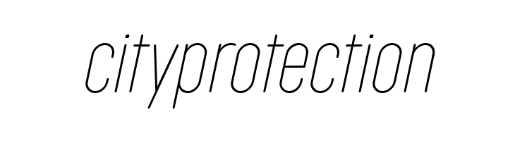 Cocogoose Compressed Trial Thin Italic  Free Fonts Download