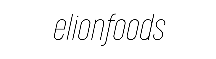 Cocogoose Compressed Trial Thin Italic  Free Fonts Download