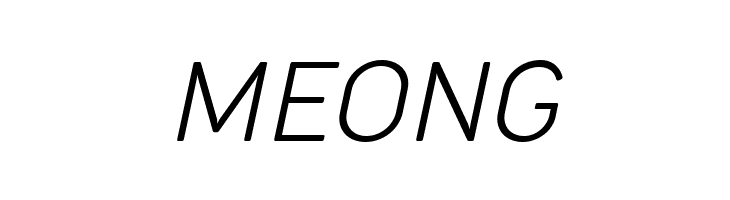 Cocogoose Narrow Trial UltraLight Italic  Free Fonts Download