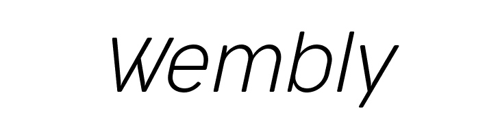 Cocogoose Narrow Trial UltraLight Italic  Free Fonts Download