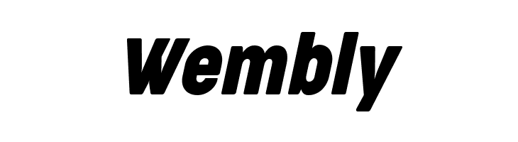 Cocogoose Condensed Trial Italic  Free Fonts Download