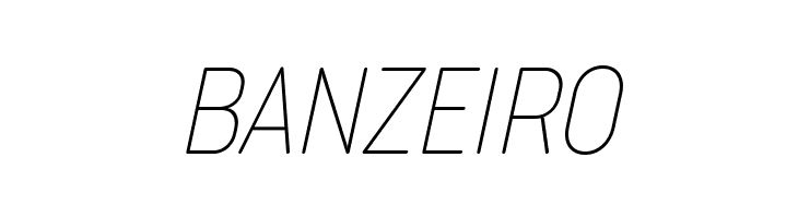 Cocogoose Condensed Trial Thin Italic  Free Fonts Download