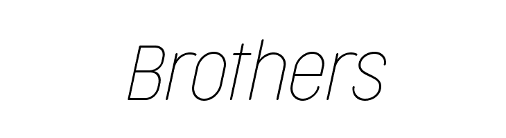 Cocogoose Condensed Trial Thin Italic  Free Fonts Download