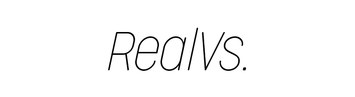 Cocogoose Condensed Trial Thin Italic  Free Fonts Download