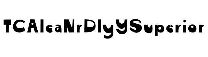 Cendol Pulut  Free Fonts Download