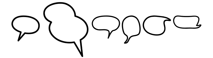Alin Speech Bubbles 2  Free Fonts Download